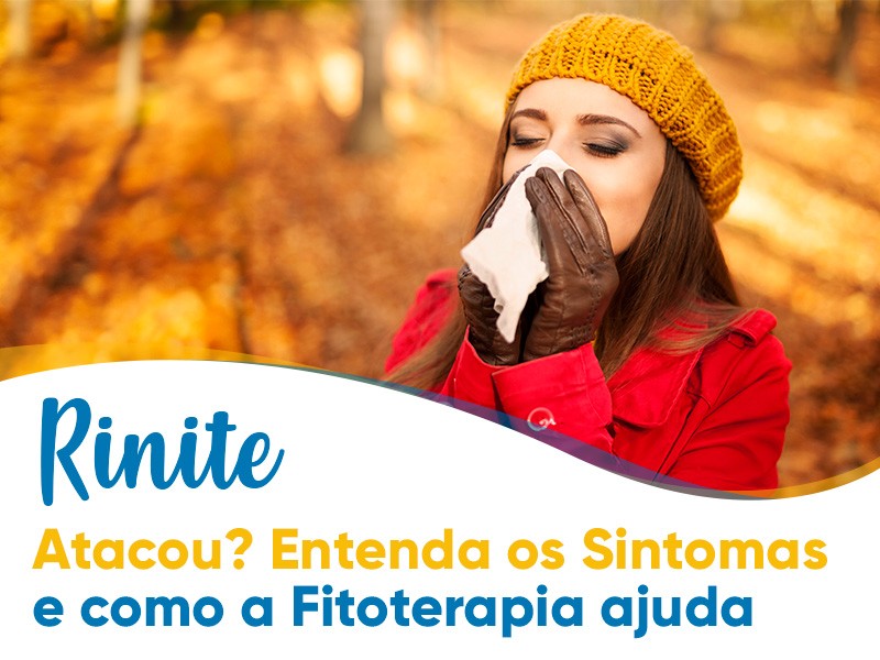 A rinite atacou? Entenda os sintomas e como a fitoterapia pode ajudar!